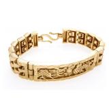 18kt GP Bracelet Design on ID Bar