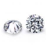 Loose Round Moissante 4 Carat Stone