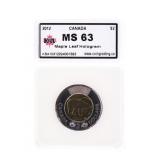 Canada 2012 Two Dollars MS63 KSA