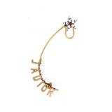 "Christian Dior" Vintage "JADIOR"Earring - Scr