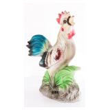Ceramic Rooster Figurine