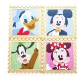 Set 4 Disney 24kt Gold Overlay Bars -With Images P