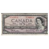 Bank of Canada 1954 Ten Dollars B/R