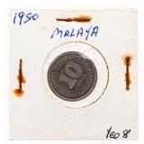 1950 Malaya Ten Cents