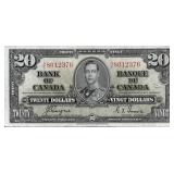 Bank of Canada 1937 Twenty Dollars