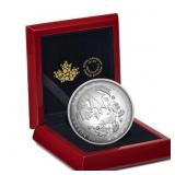 RCM 2017 Fine Pure Silver $50 Coin - Maple Leaves