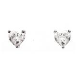 "LINGNA" Design Genuine Moissanite Gemstone Hear