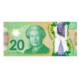 Bank of Canada 2012 Twenty Dollars  Two Digit Rada