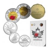 RCM 2018 Remember Armistice 6 Coin Folio w/ Specia