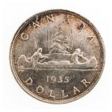 1935 Canada Silver Dollar