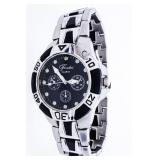 FONIDINI Qtz. Watch - Black & Stainless