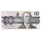 Bank of Canada 1989 Ten Dollars GEM (BEF)