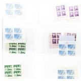Lot - Canada Blocks of 4 Mint Stamps