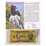 The Republic of Zimbabwe Millillion 24kt Gold Gild