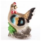 Decorative Ceramic Chicken Figure