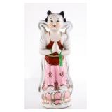 Ceramic Figurine in Traditional Attire