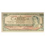Canada - 24kt Gold Foil 1954 Replica $1000.00 Bill
