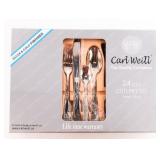 CW 18/10 Stainless Steel 24 pc Cutlery Set