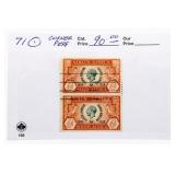 South Africa 1910-1933 #71 Pair Stamps Corner Per