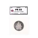 Canada 2007 Fifty Cents Ultra Heavy Cameo PR65 KSA