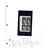 Lot -4 x Canada Cat. No. 375 M/S of Blank Blocks o