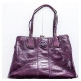 COACH Burgundy Purse -Pre Owned