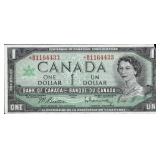 Bank of Canada 1967 Centennial One Dollar Replacem