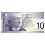 Bank of Canada 2001 Ten Dollars GEM (FEH) (9.0-9.9