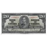 Bank of Canada 1937 Twenty Dollars