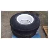 2-Goodyear Wagon tire 10.00-20
