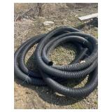 Plastic field tile pieces various lengths