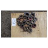 Hydraulic cylinder collars