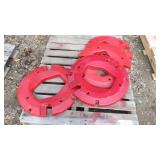 Farmall rear wheel weights price per weight