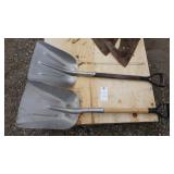 2- Aluminum Shovels
