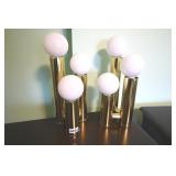 MCM Brass Lamps