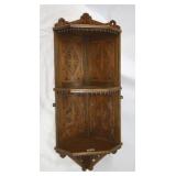 Antique Corner Shelf