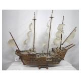 Large Handmade Ship Model