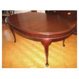 Mahogany Queen Anne Dining Table