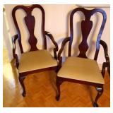 Two Dining Arm Chairs