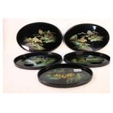 Oriental Lacquer Platters