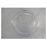 Lalique Crystal Platter