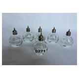 Sterling Silver & Crystal Shakers