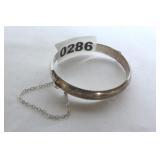 Sterling Silver Clasp Bracelet