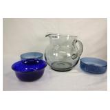 MCM Glass Pitcher