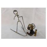 Pencil Sharpener & Ski Figure