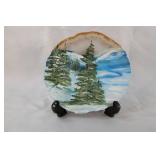 Painting On Agate Stone
