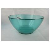 Turquoise Glass Bowl