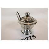 Silver Condiment Pot