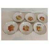 Six Fruit Bowls