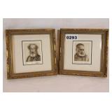 Two Signed Portraits